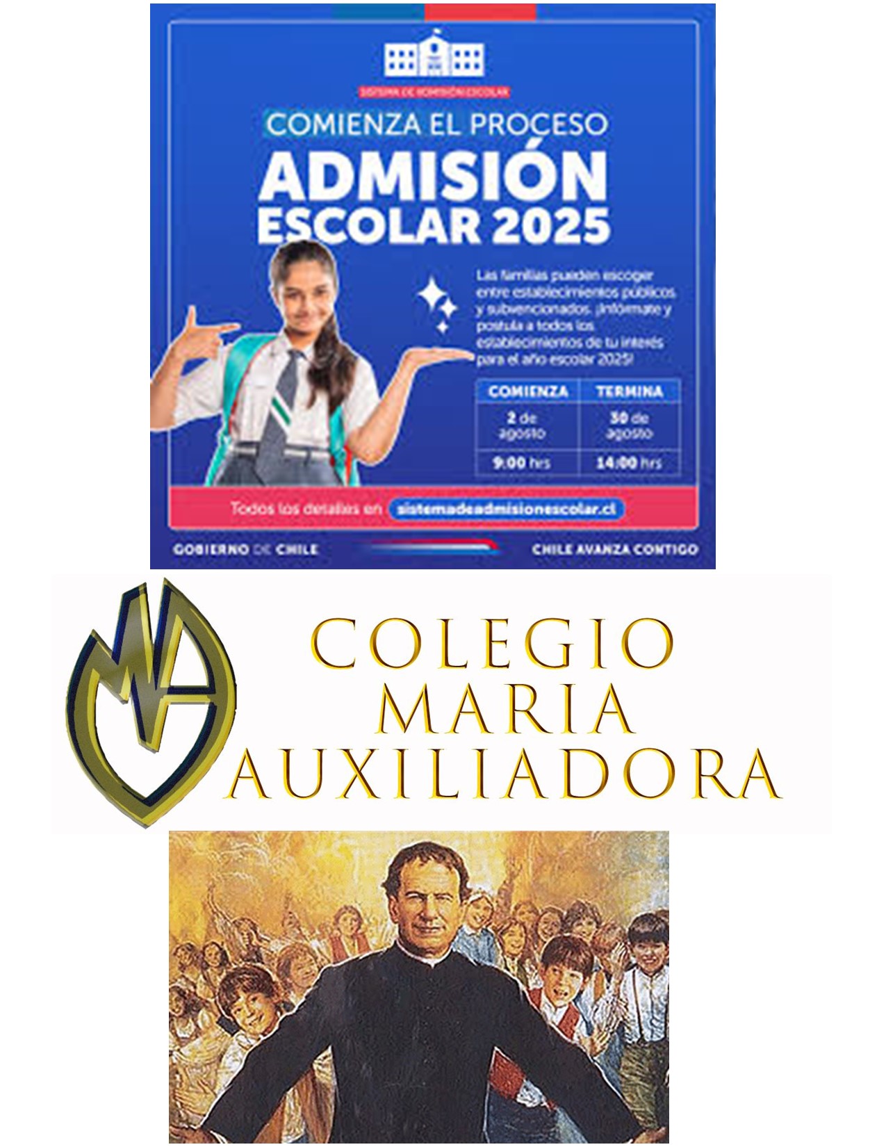 SISTEMA DE ADMISIÓN ESCOLAR